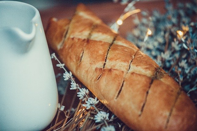 Bread Garlic Food Delicious Meal